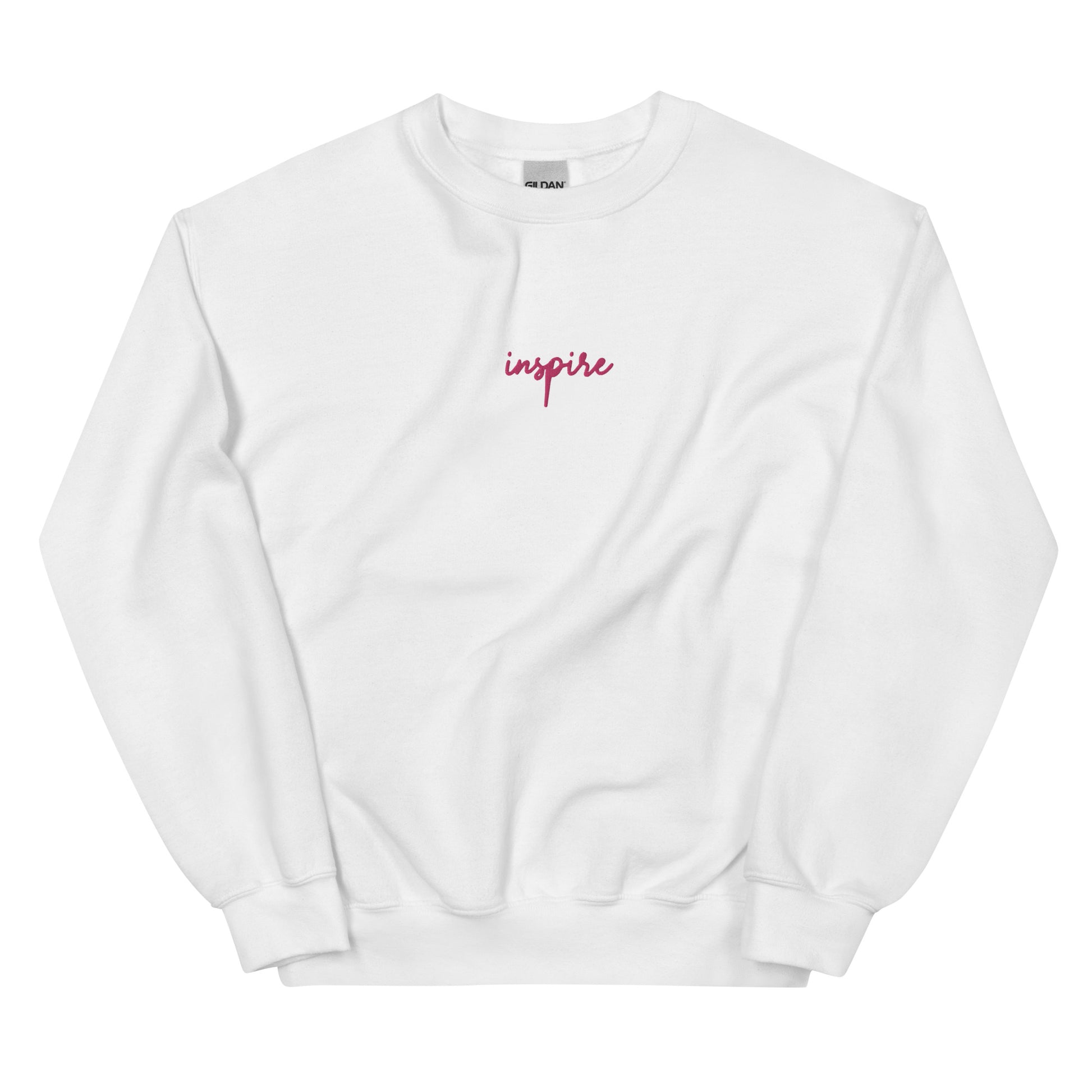 Sweatshirt "Inspire" - Design Minimaliste en Broderie