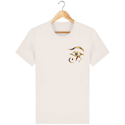 T-shirt unisexe imprimé oeil de Cléopâtre - Coton Bio