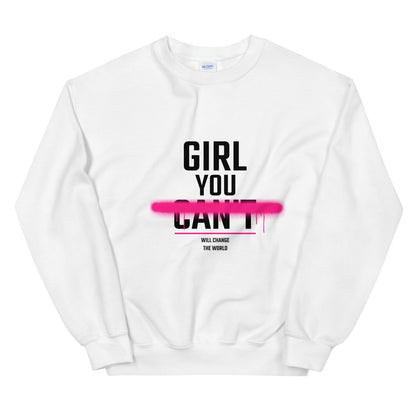 Feminist motivational Sweatshirt ,confident women sweatshirt
